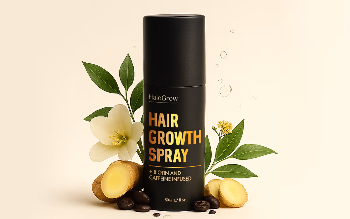 HaloGrow 4-in-1 growth formula
